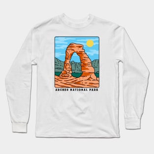 Arches National Park Adventure Long Sleeve T-Shirt